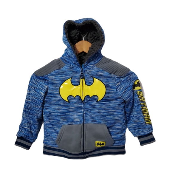 Batman Other - Batman Blue and Yellow Jacket sz 4T